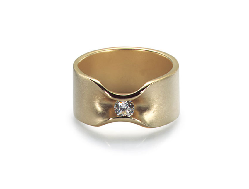 Ring Gold 0,20ct